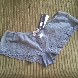 NWT Princesse Tam Tam deadstock lacy gray panties